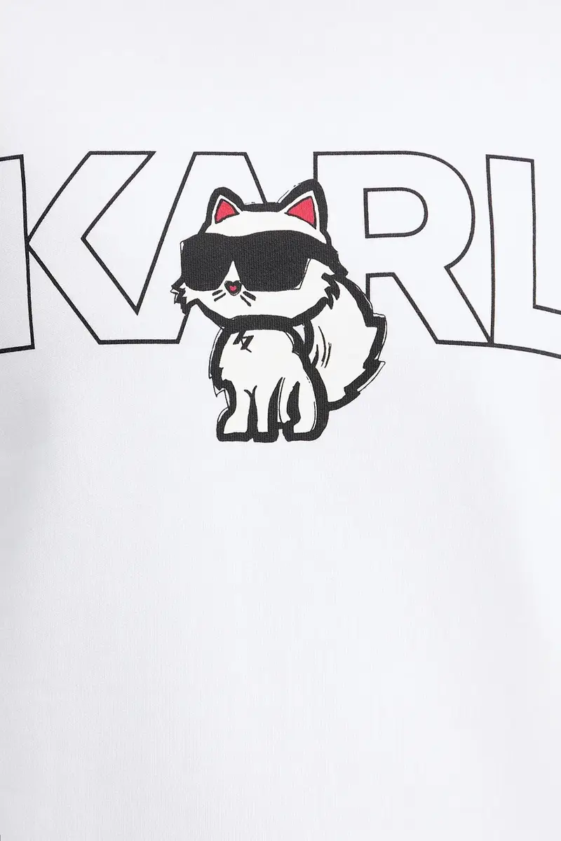 felpa in cotone donna colore bianco A3W20056 miniatura 5