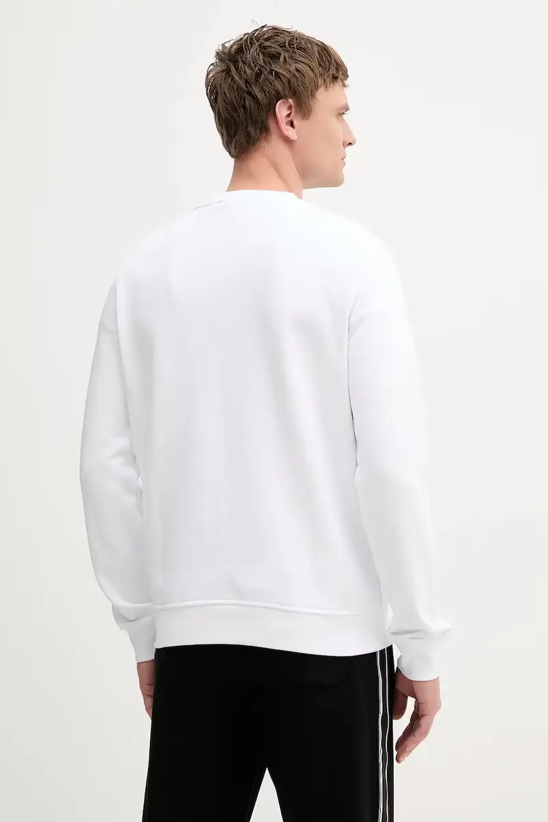 felpa in cotone uomo colore bianco 553917.705091 miniatura 3