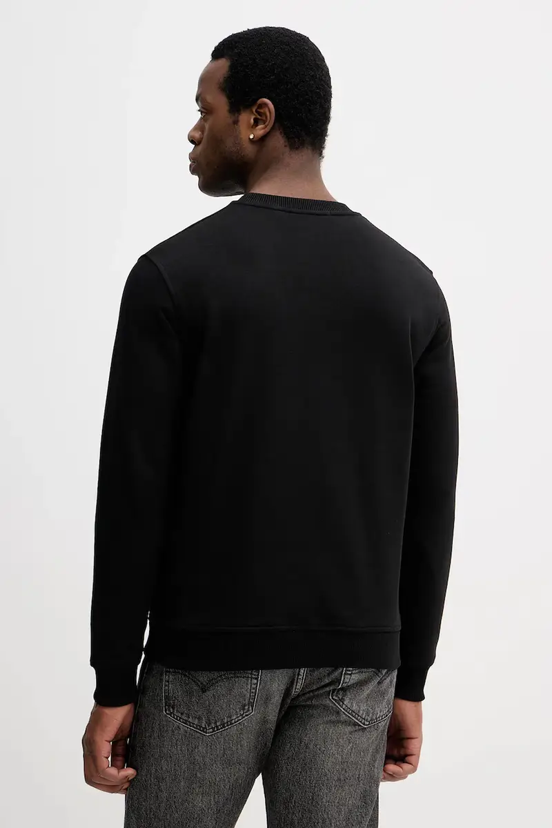 felpa in cotone uomo colore nero 554917.705402 miniatura 3