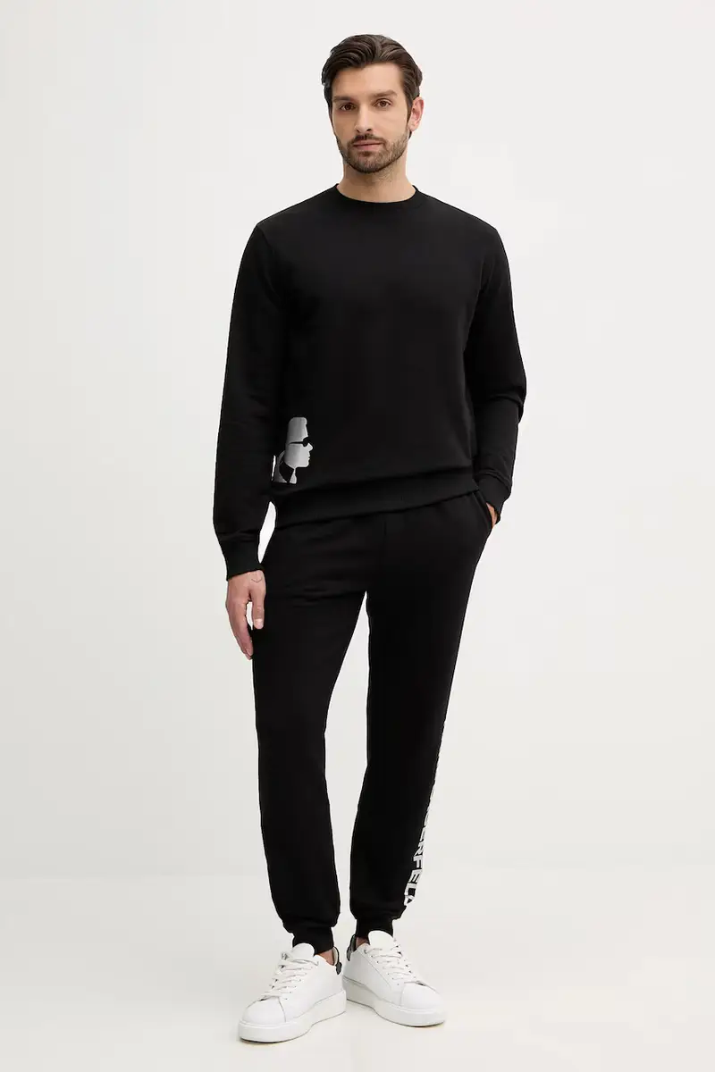 felpa in cotone uomo colore nero 554917.705403 miniatura 2