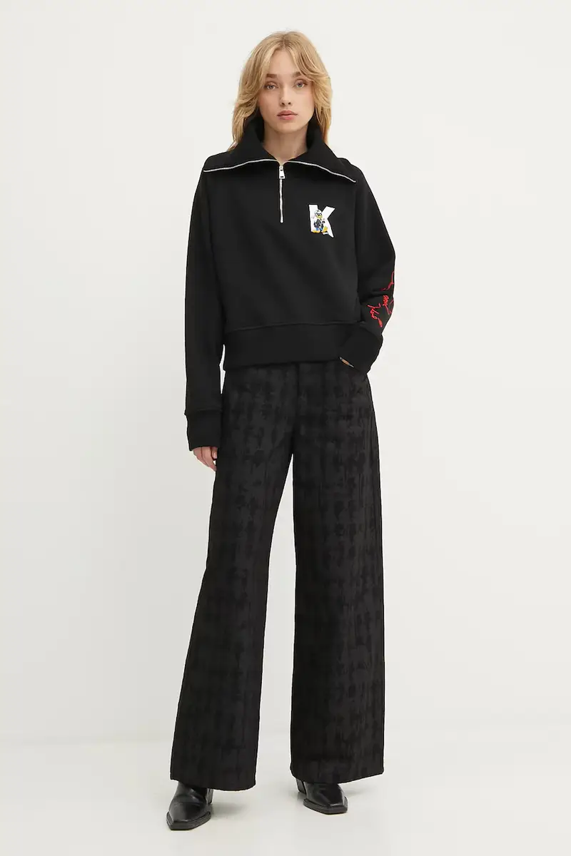 felpa KL X DISNEY donna colore nero A3W20063 miniatura 2