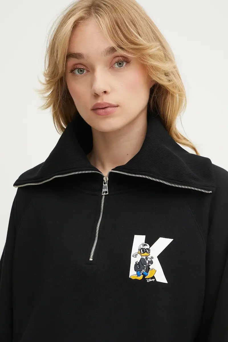 felpa KL X DISNEY donna colore nero A3W20063 miniatura 4
