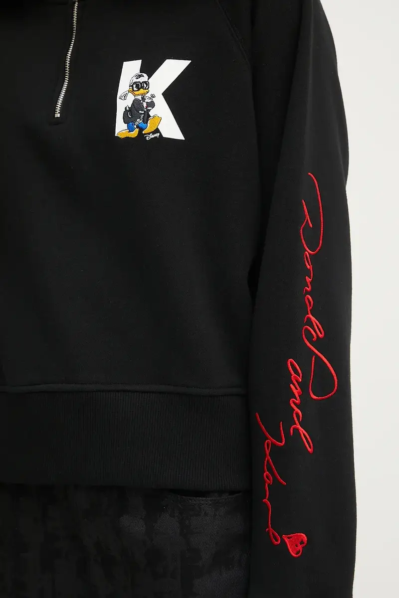 felpa KL X DISNEY donna colore nero A3W20063 miniatura 5