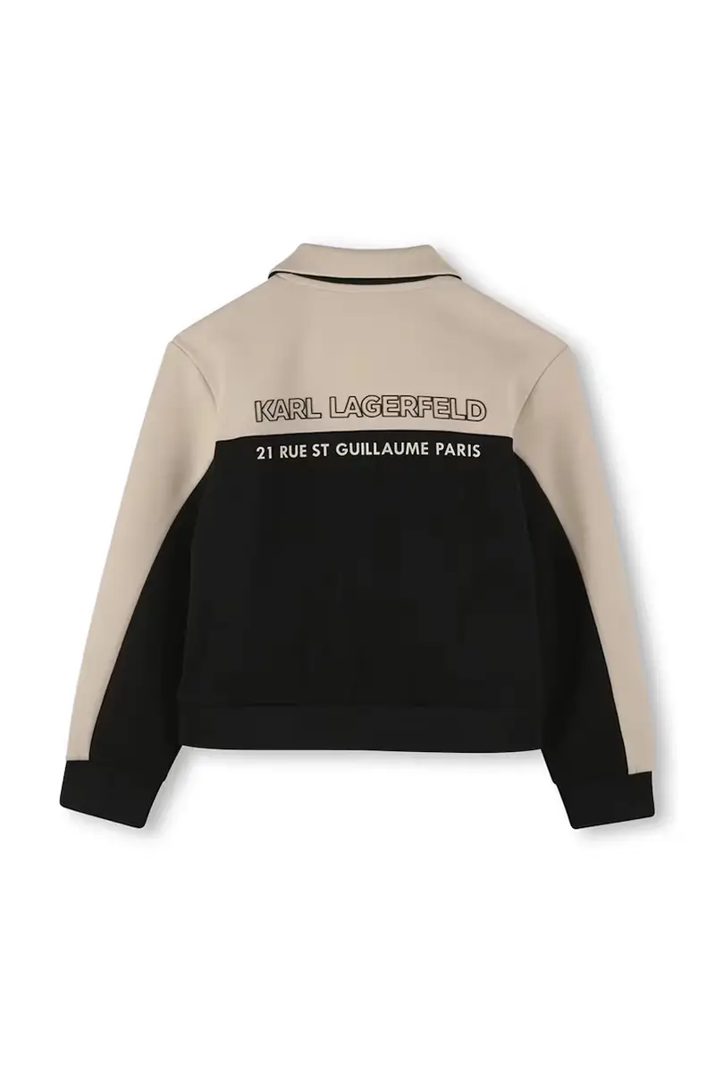 felpa per bambini colore beige Z30640 miniatura 3