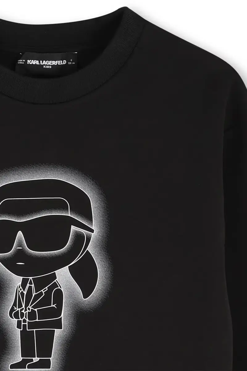 felpa per bambini colore nero Z30637 miniatura 4