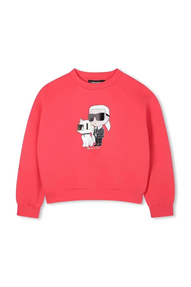 felpa per bambini colore rosa Z30606