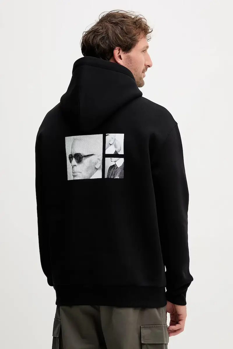 felpa uomo colore nero con cappuccio 554909.705116