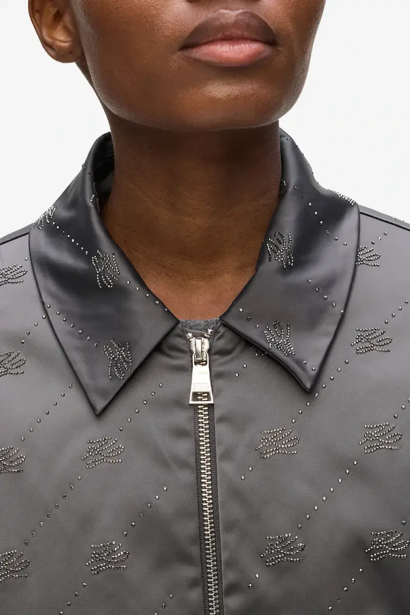 giacca bomber colore grigio A4W14046 miniatura 3