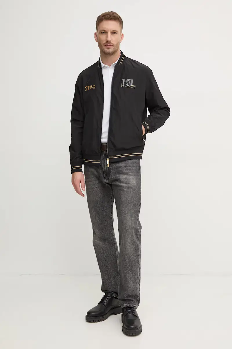 giacca bomber uomo colore nero 505405.551501 miniatura 2
