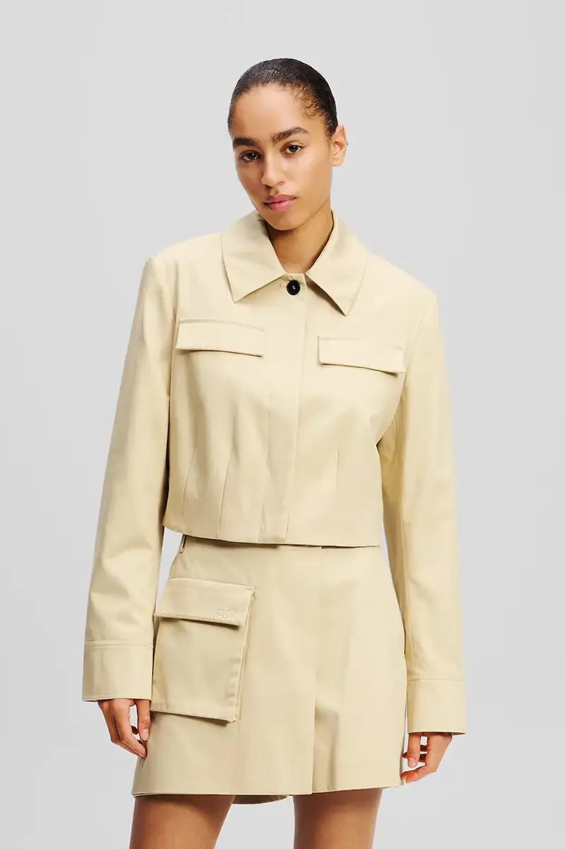 giacca colore beige A2W14006