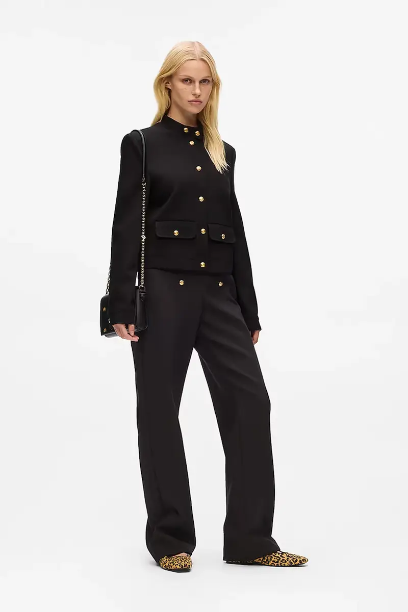 giacca colore nero A4W14034 miniatura 4