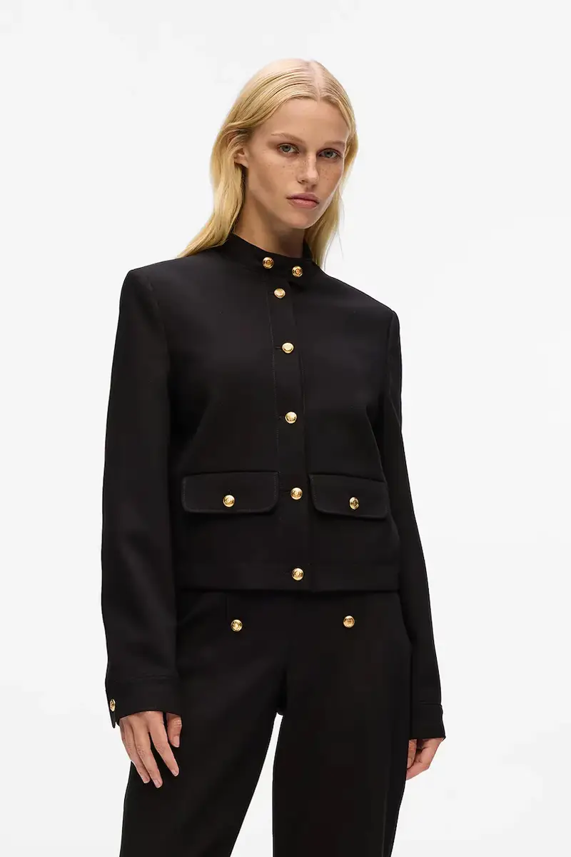 giacca colore nero A4W14034