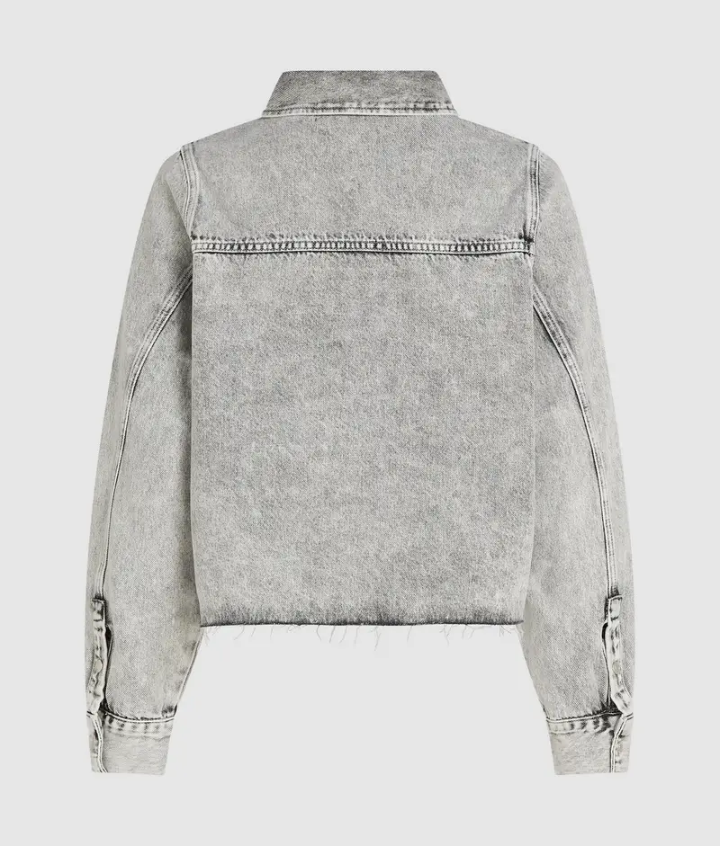 Giacca in Denim GRIGIO miniatura 3