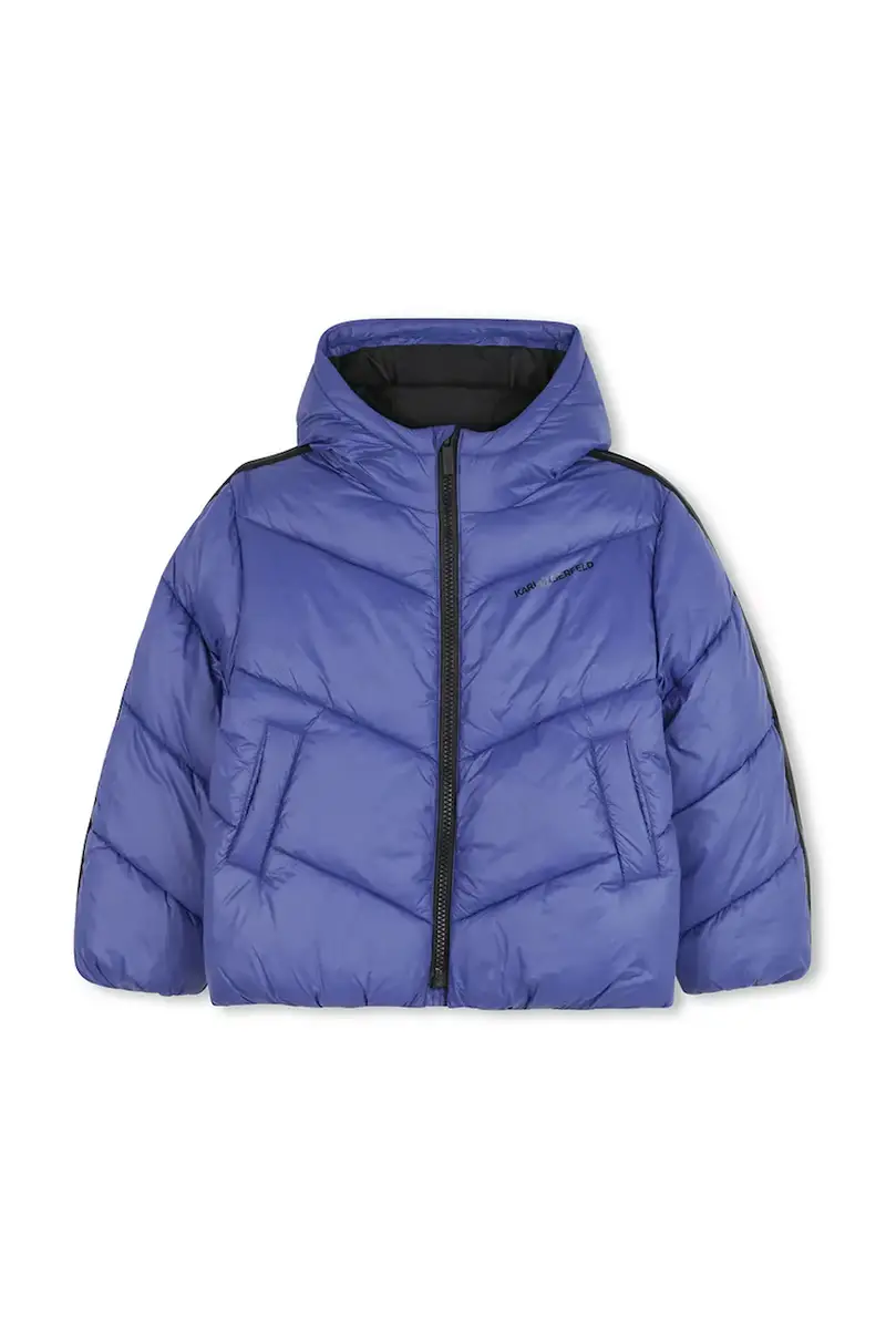 giacca per bambini colore blu navy Z31040 miniatura 2