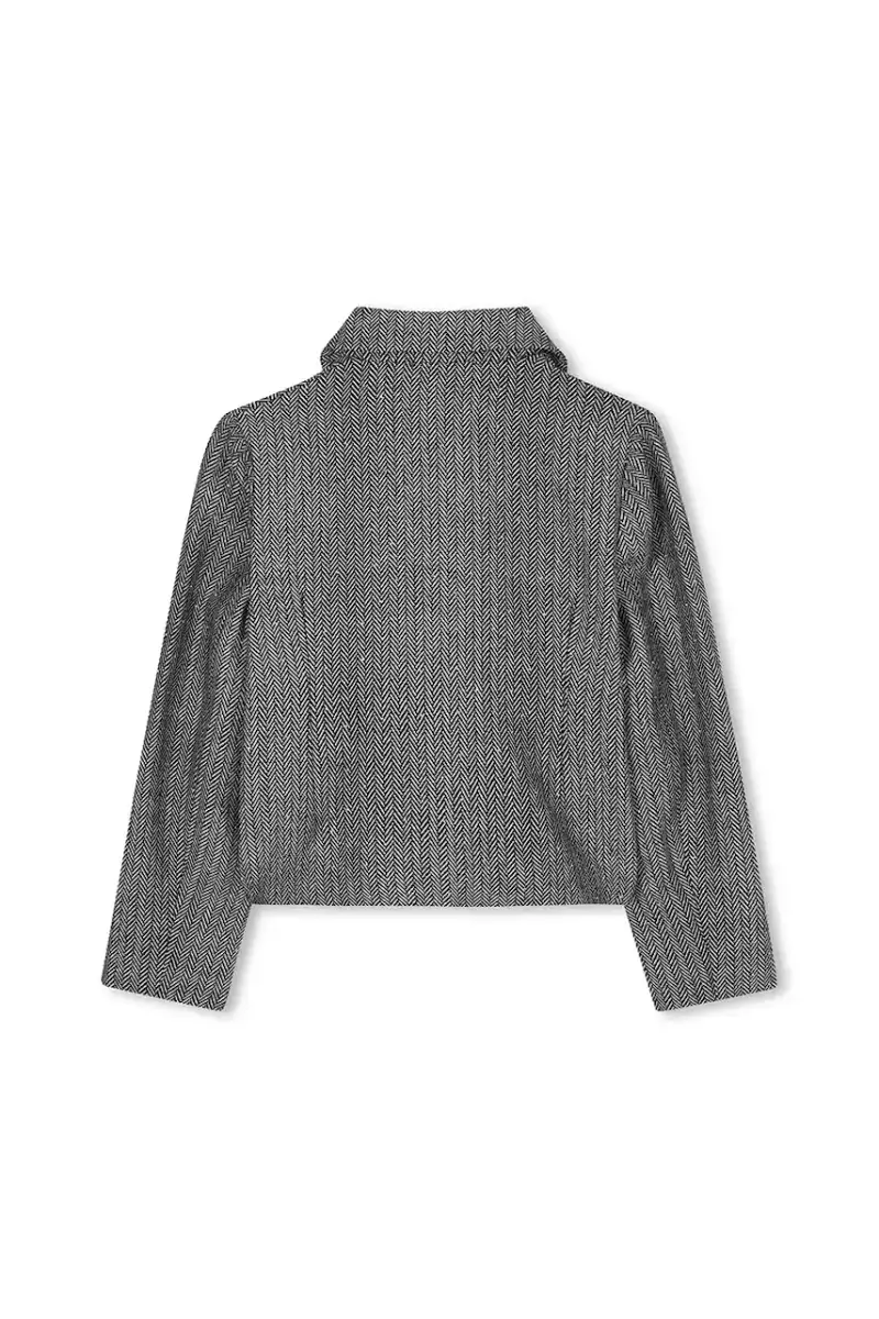 giacca per bambini colore grigio Z30600 miniatura 3