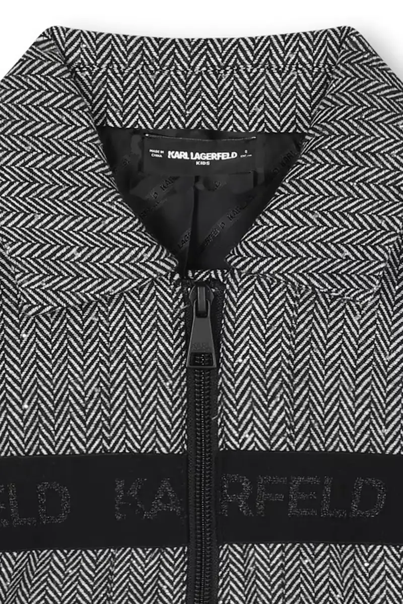 giacca per bambini colore grigio Z30600 miniatura 4