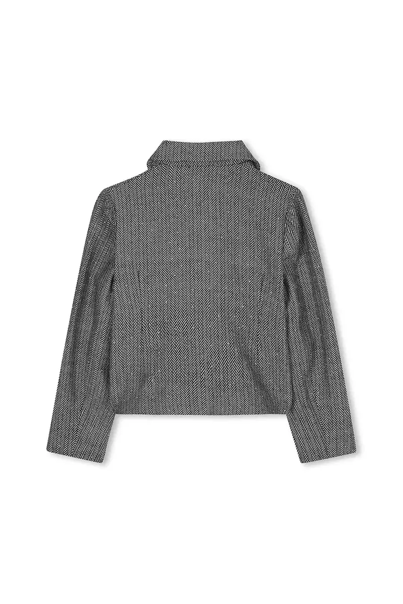 giacca per bambini colore grigio Z30600 miniatura 3