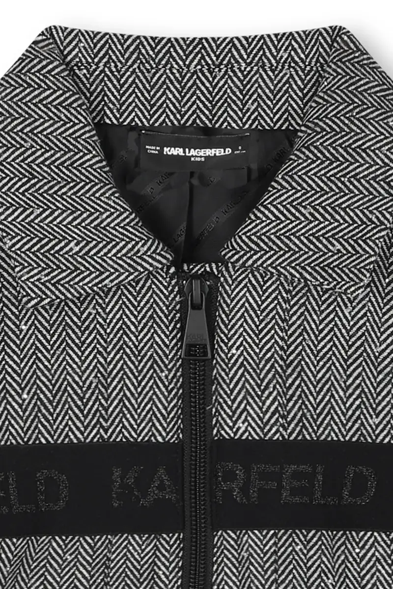 giacca per bambini colore grigio Z30600 miniatura 4