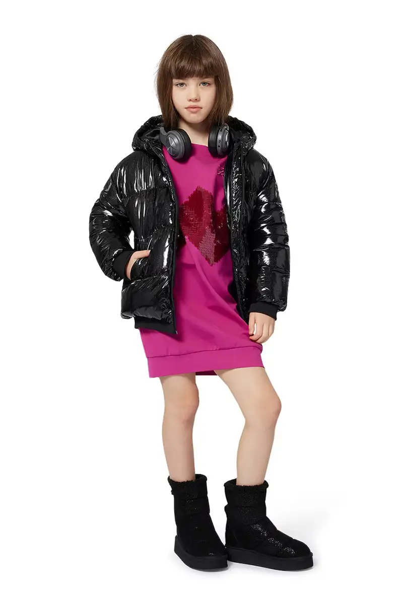 giacca per bambini colore nero Z30599