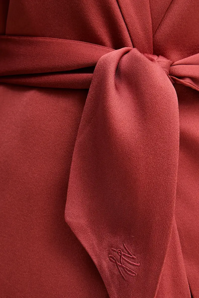 gilet colore rosso A3W14043 Arancione miniatura 5