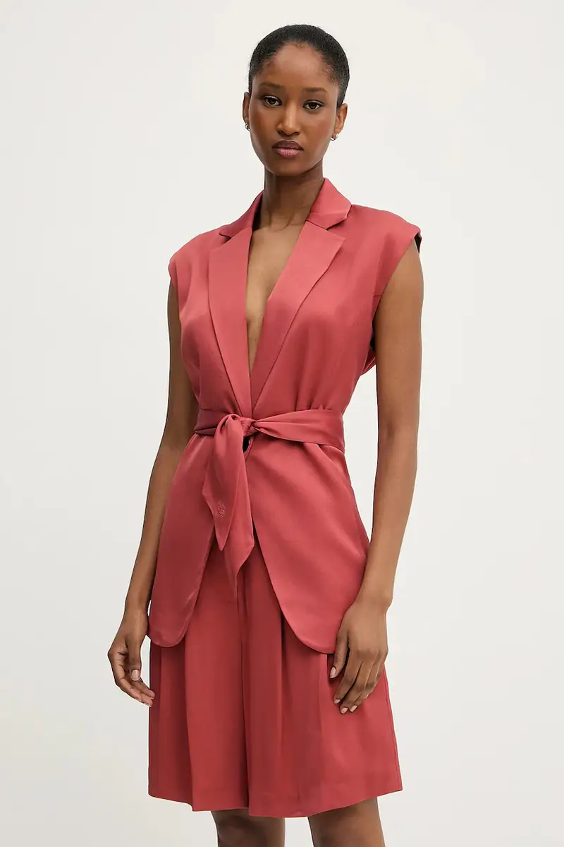 gilet colore rosso A3W14043 Arancione