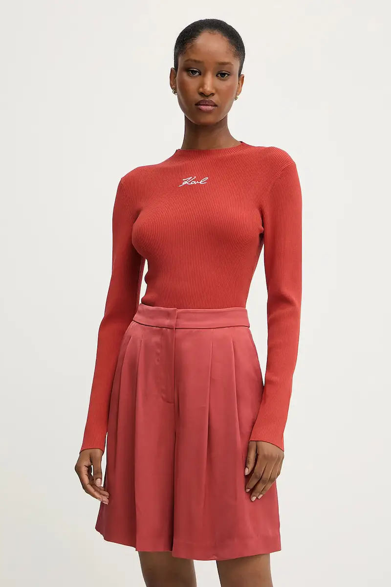 Karl Lagerfeld Gilet Donna Arancione 3120425