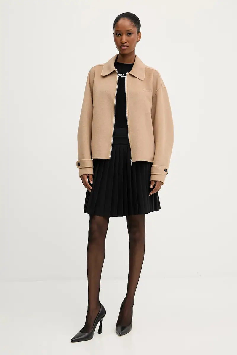 Karl Lagerfeld Gilet Donna Nero 2985310 miniatura 2