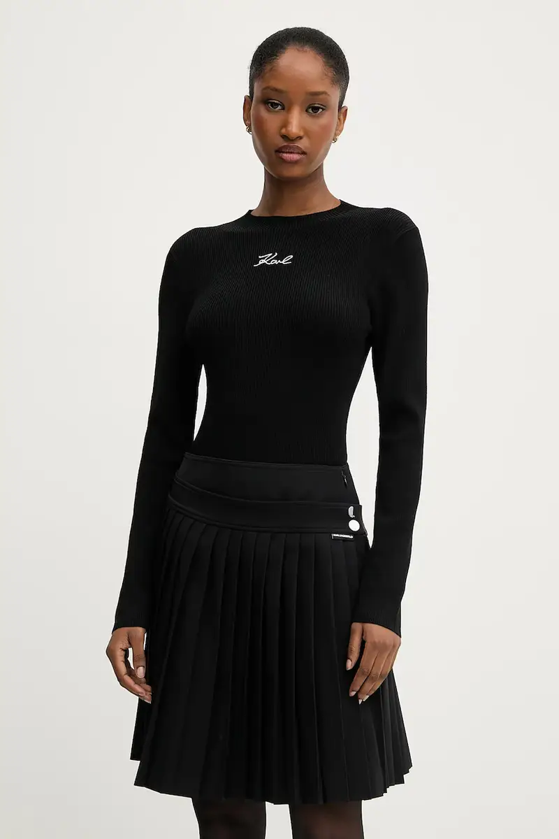 Karl Lagerfeld Gilet Donna Nero 2985310