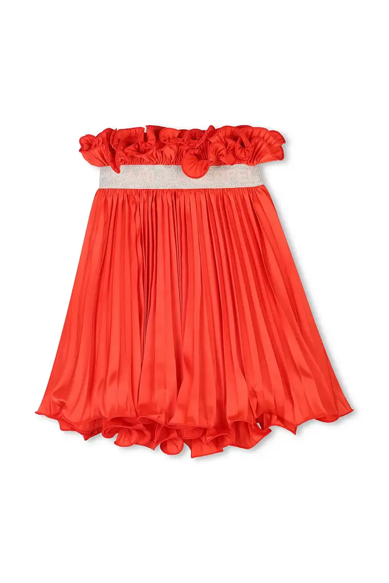 gonna bambina colore arancione Z30475 miniatura 3