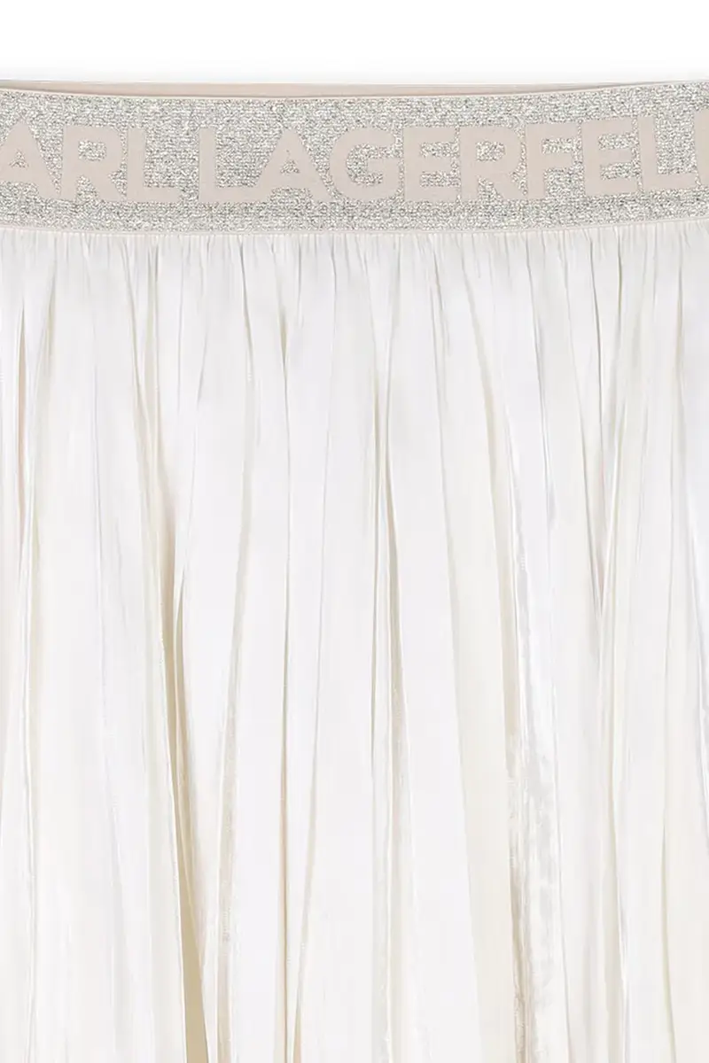 gonna bambina colore beige Z30478 miniatura 4