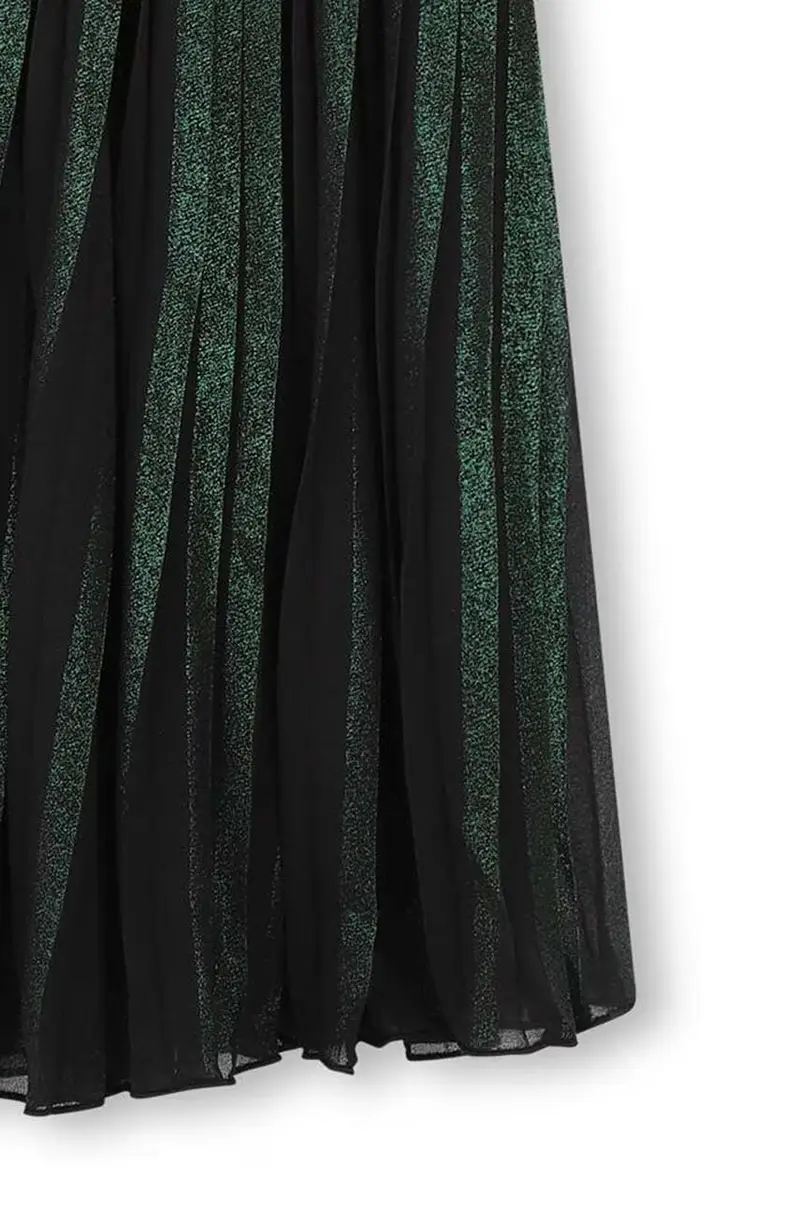 gonna bambina Verde miniatura 4