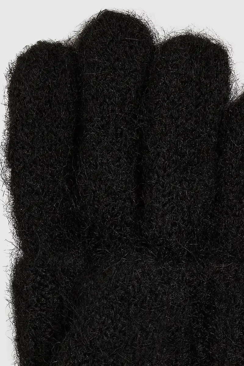 Karl Lagerfeld Guanti Donna Nero 3275940 miniatura 4