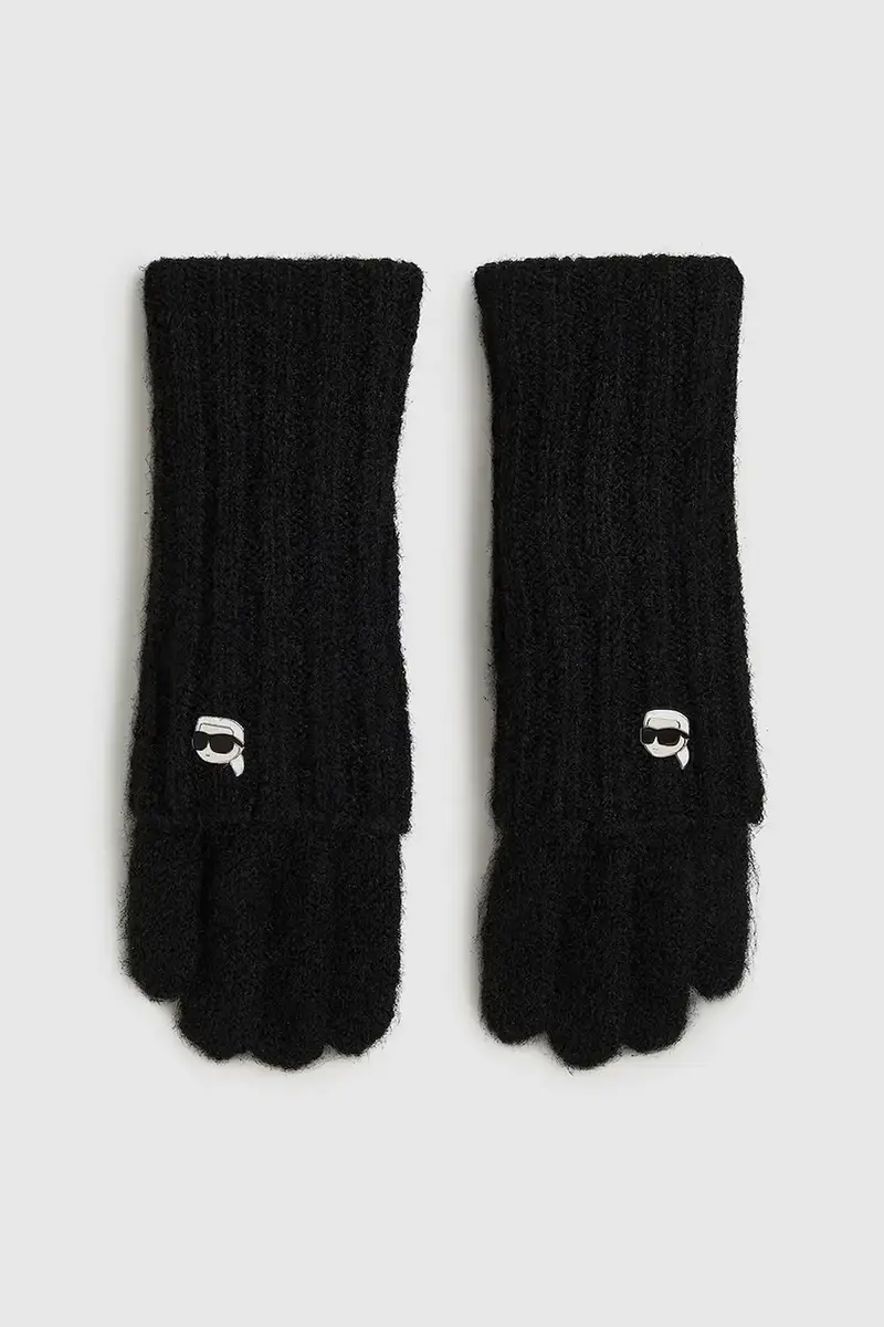 Karl Lagerfeld Guanti Donna Nero 3275940