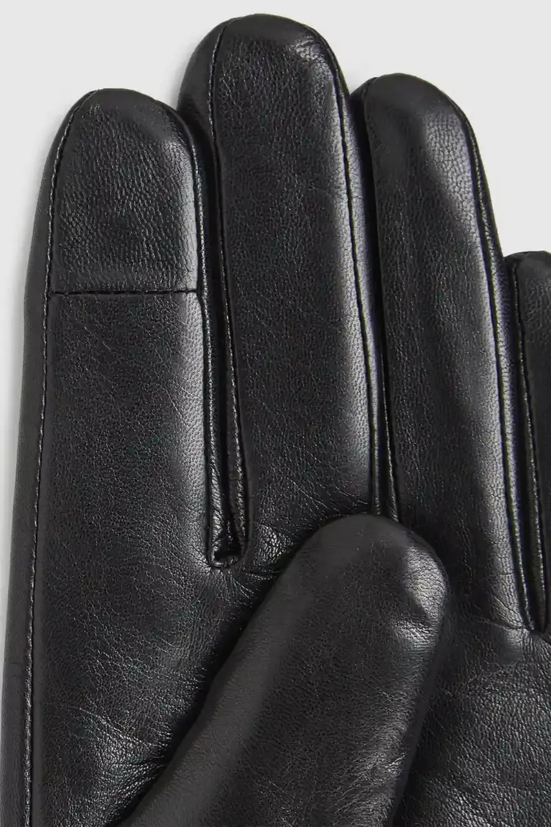 Karl Lagerfeld Guanti Donna Nero 3275907 miniatura 4