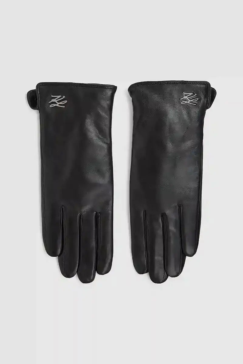 Karl Lagerfeld Guanti Donna Nero 3275907