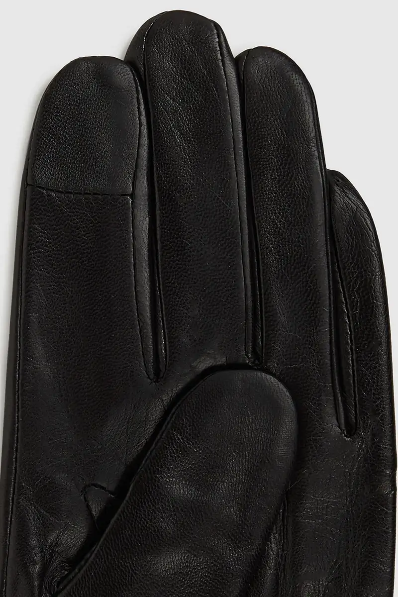 Karl Lagerfeld Guanti Donna Nero 3275838 miniatura 4