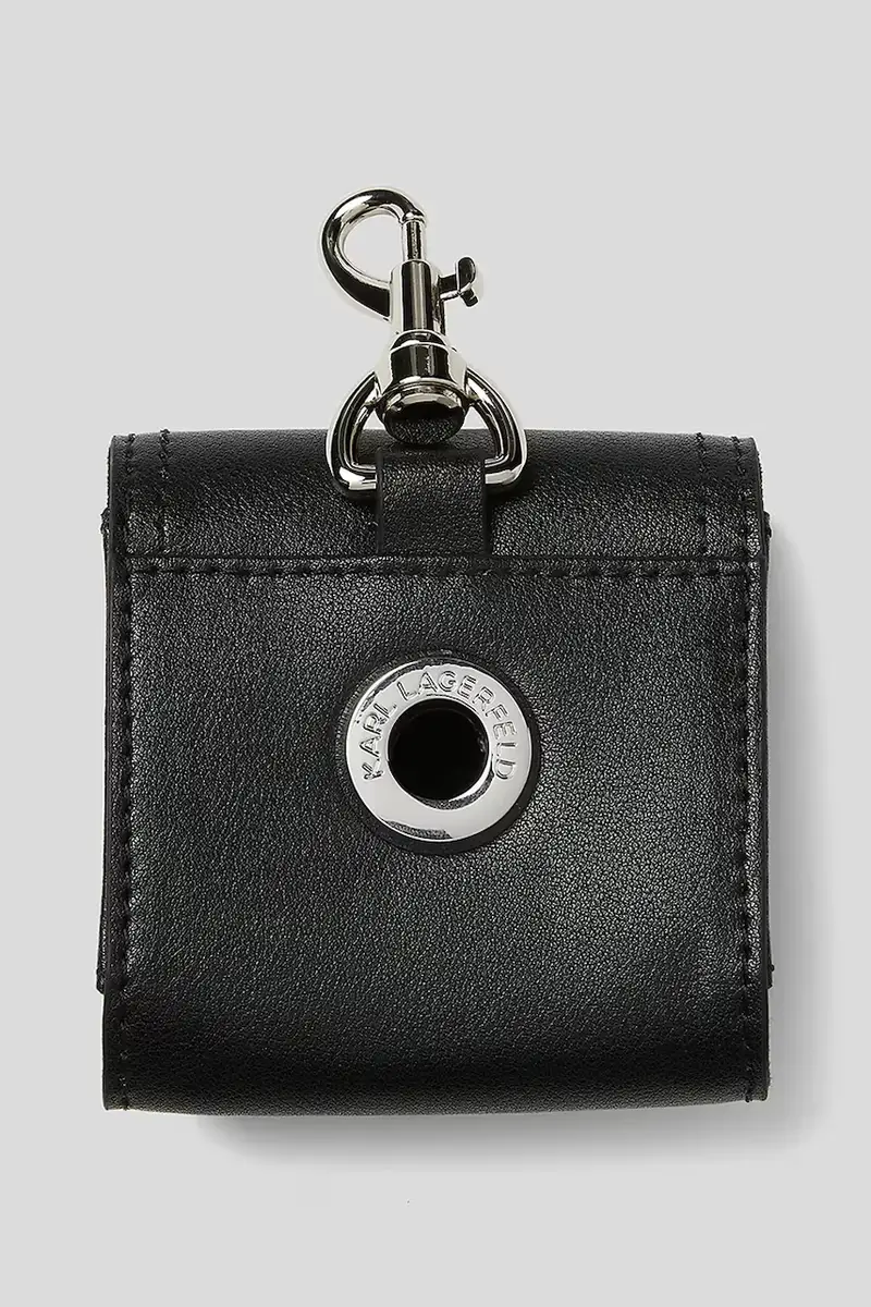 guinzaglio per cani con custodia Ikon Nero miniatura 3