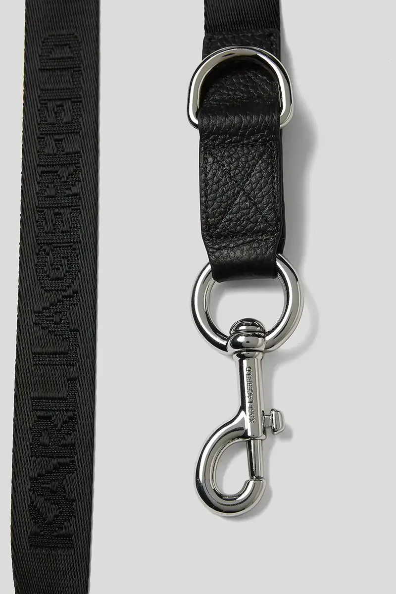 guinzaglio per cani con custodia Ikon Nero miniatura 4