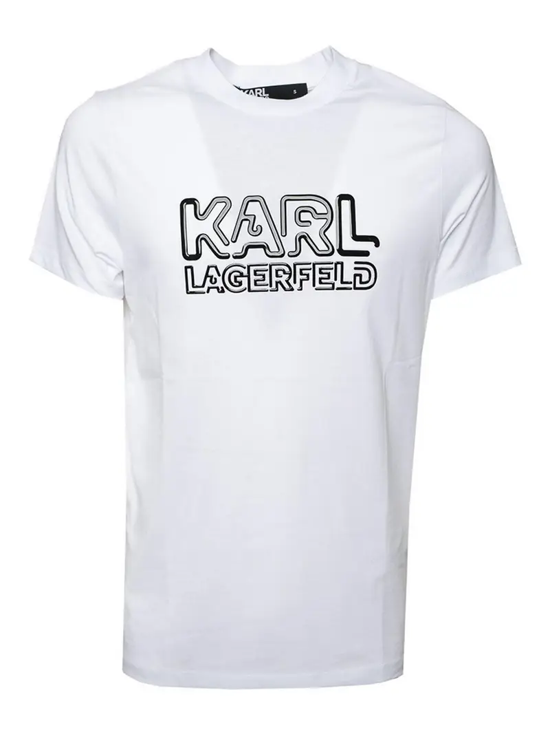 Karl Lagerfeld T-shirt Bianco 3266198