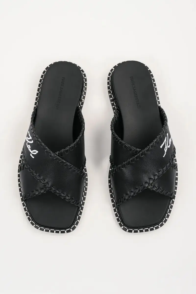 infradito in pelle KLEO donna colore nero KL81372 miniatura 4