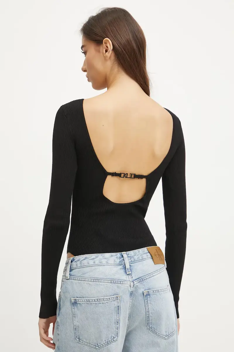 Karl Lagerfeld Jeans Jeans Donna Nero 3626946 miniatura 5