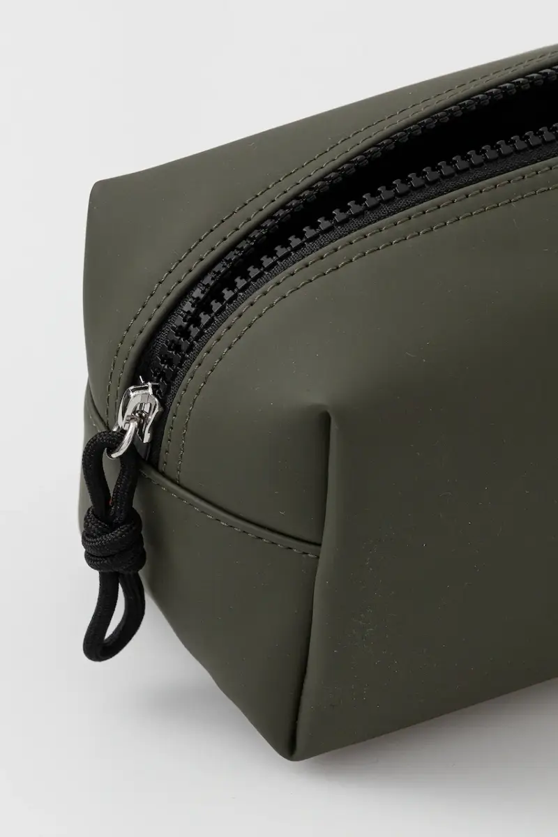 borsa da toilette colore nero A3M32075 Verde miniatura 5