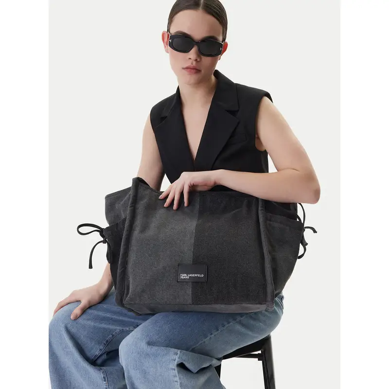 Borsetta Karl Lagerfeld Jeans B1W50006 Nero