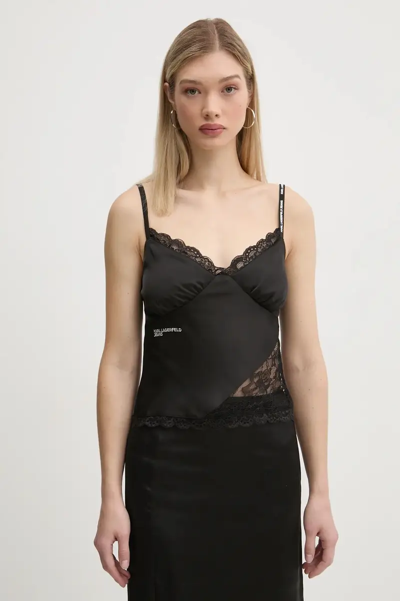 camicetta donna colore nero A1W11009 miniatura 4