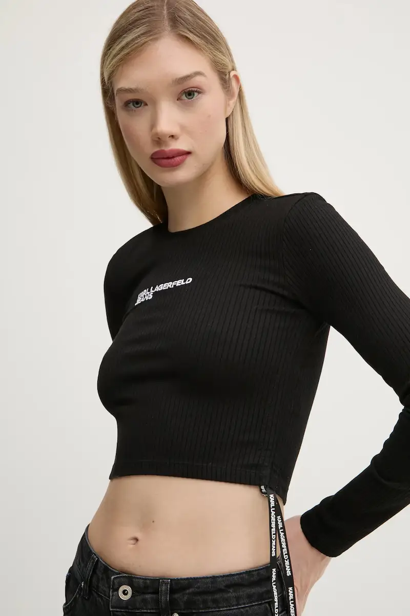 camicia a maniche lunghe donna colore nero A1W17037