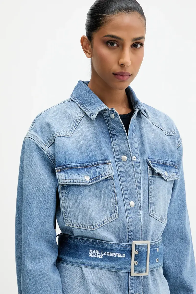 Karl Lagerfeld Jeans Jeans Donna Blu 3581501 miniatura 4