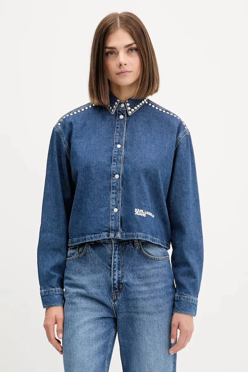 Karl Lagerfeld Jeans Jeans Donna Blu 3595545