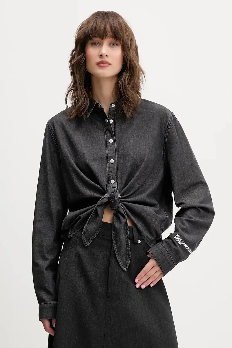 Karl Lagerfeld Jeans Jeans Donna Grigio 3770361