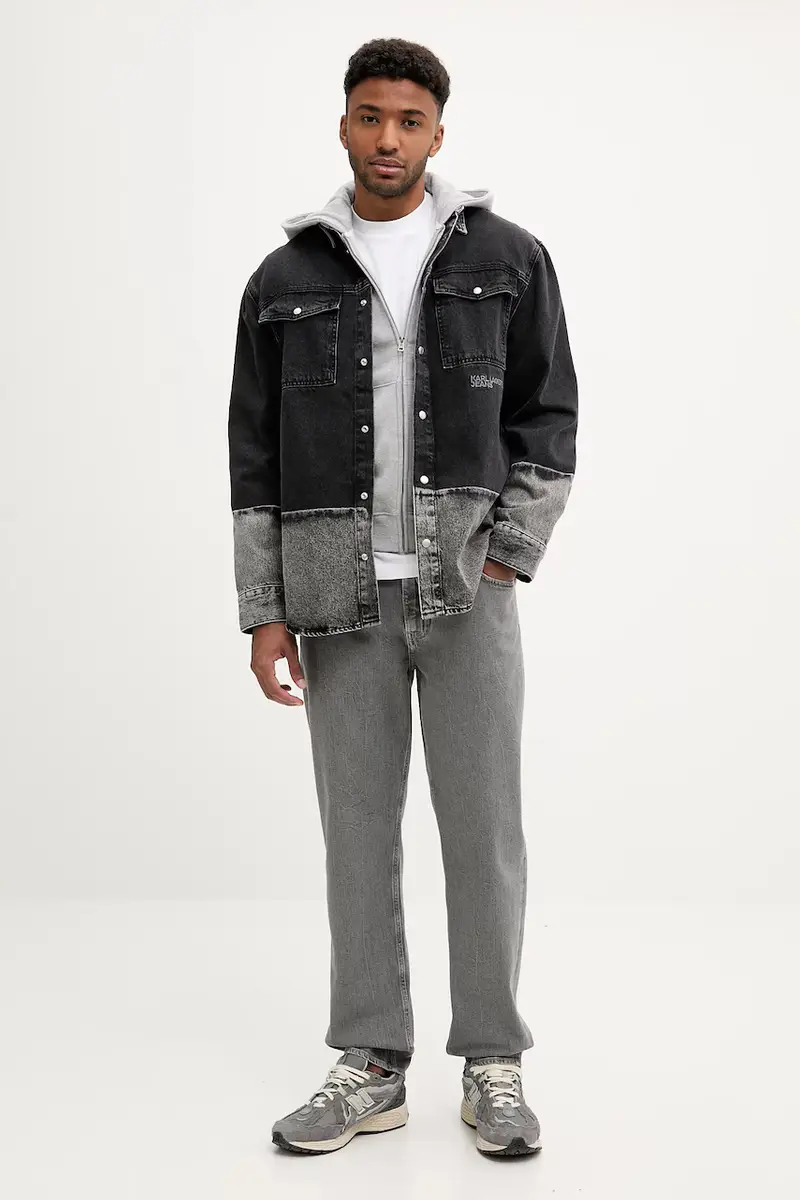 Karl Lagerfeld Jeans Jeans Nero 3950940 miniatura 2