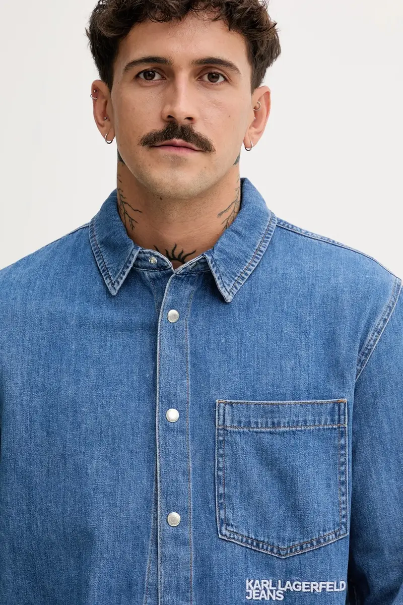 Karl Lagerfeld Jeans Jeans Uomo Blu 3595678 miniatura 4